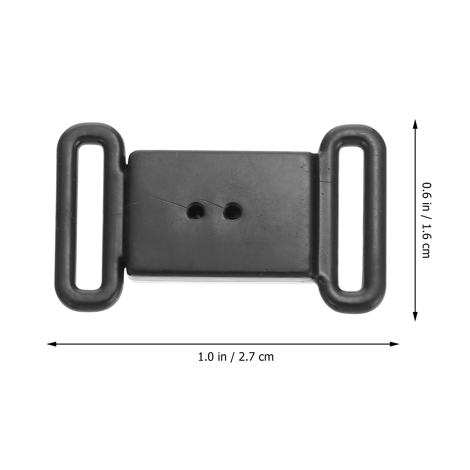 

100pcs Connectors Snap Clasp ABS Plastic Breakaway Clasp Durable Clips Buckles Lanyard Keychains Strap