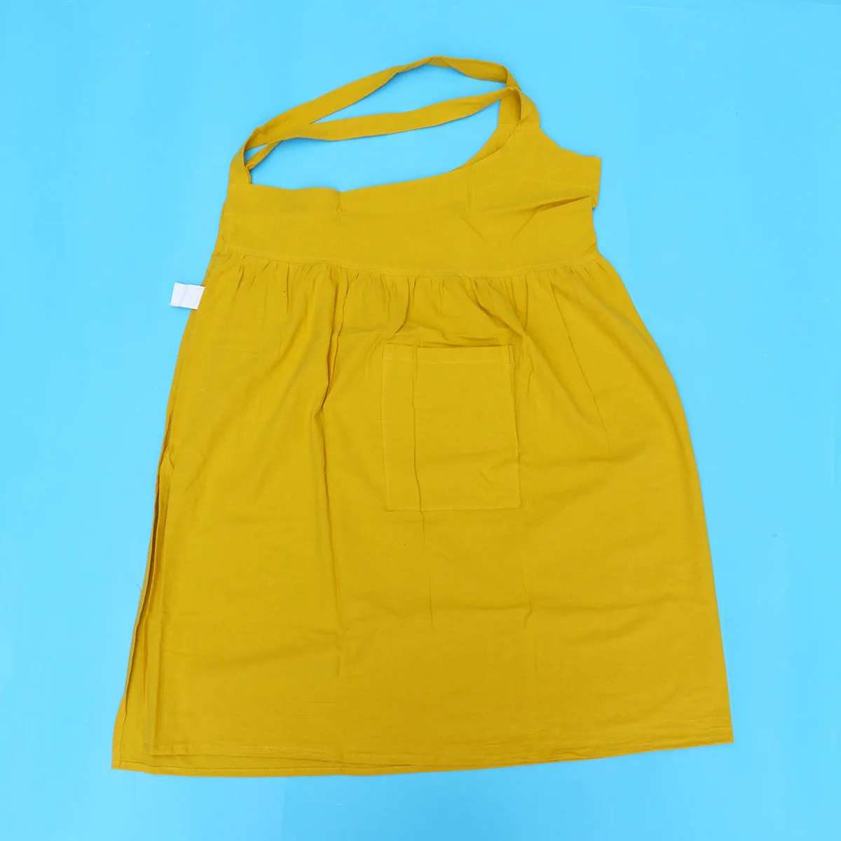 

1pc Premium Cotton Linen Apron Dustproof Oilproof Machine Washable for Home Kitchen Flower Shop Outdoor Cooking Camp