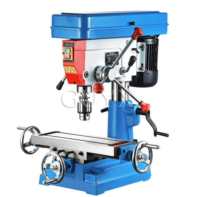 Small Metal Drilling And Milling Machine Woodworking DIY All Copper Wire Vertical Cutting Lathe Drilling And Milling Machine