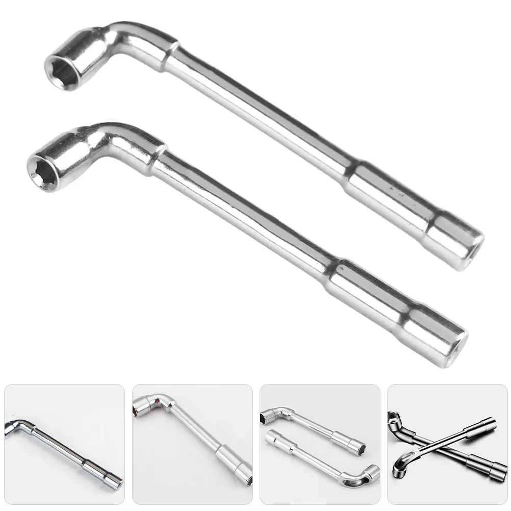 

2Pcs 3D Printer Nozzle Wrench Steel L-Shaped Socket Tool 6Mm 7Mm Efficient Precise Nozzle Maintenance Repair Kit