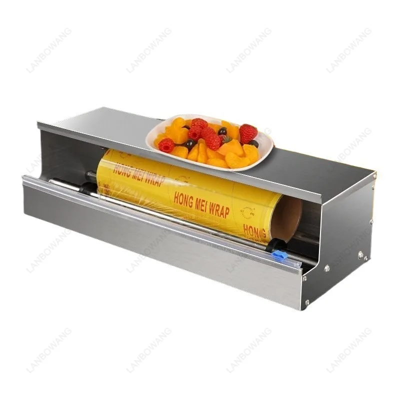 Suitable for Plastic Wrap Cutting Machine, Vegetable and Fruit Commercial Large Roll Stainless Steel Laminating Machine