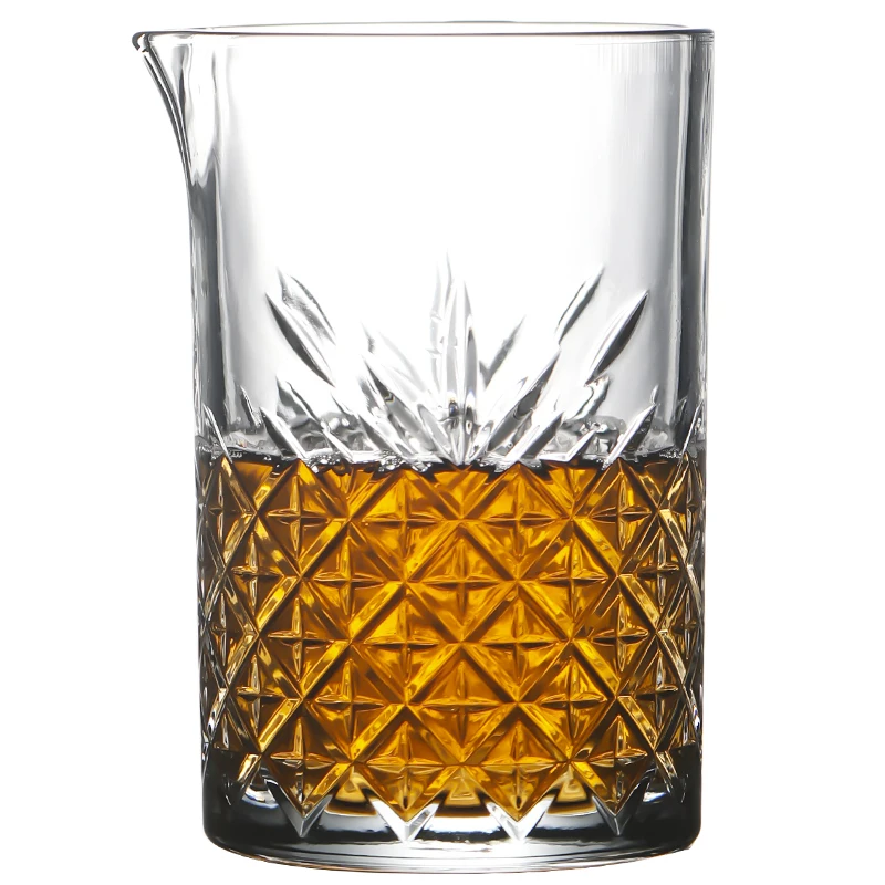 Lead-Free Glass Engraving Blending Cup Mixing Glasses