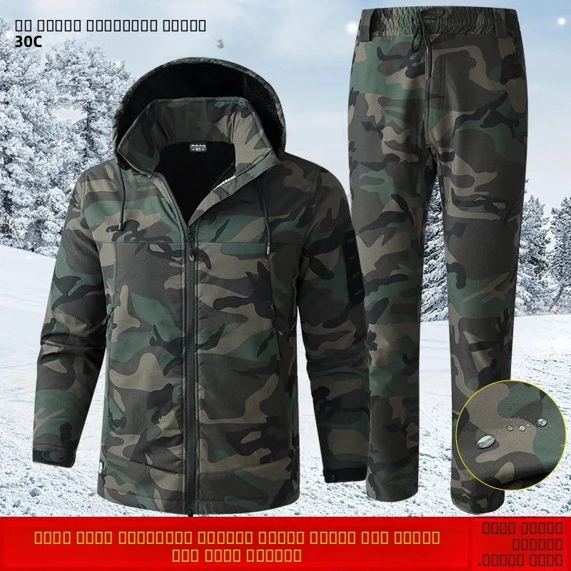 ensemble-de-survetement-d'entrainement-exterieur-camouflage-thiened-pour-hommes-et-femmes-impermeable-chaud-pour-l'hiver-veste-et-pantalon-de-travail