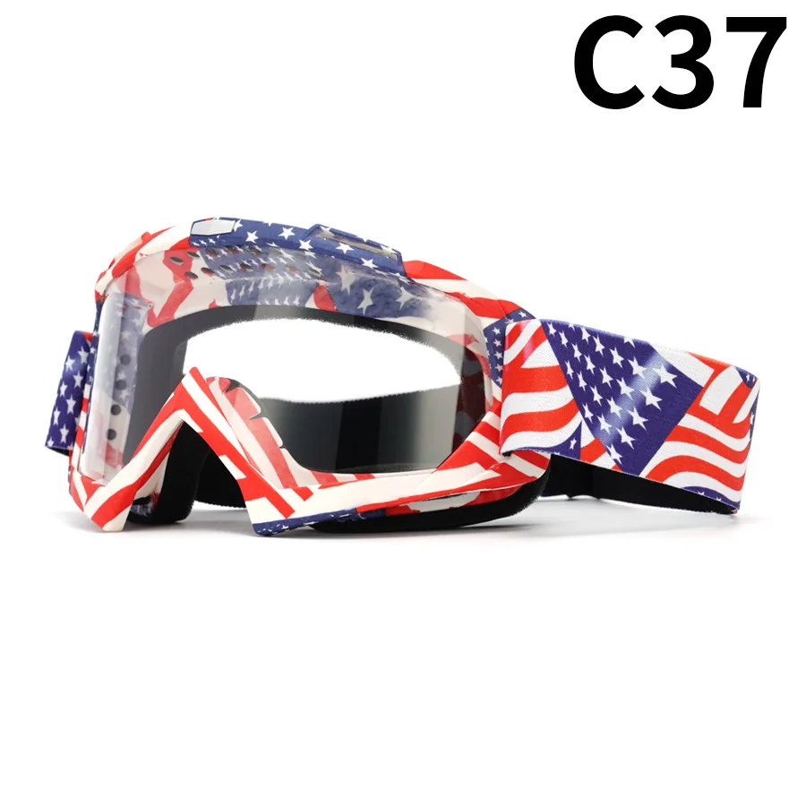 Enduro Motorcycle Protective Goggles, UV‑Block Dust‑proof Motocross Dirt Bike Eyewear Fit Most Off‑Road Helmets