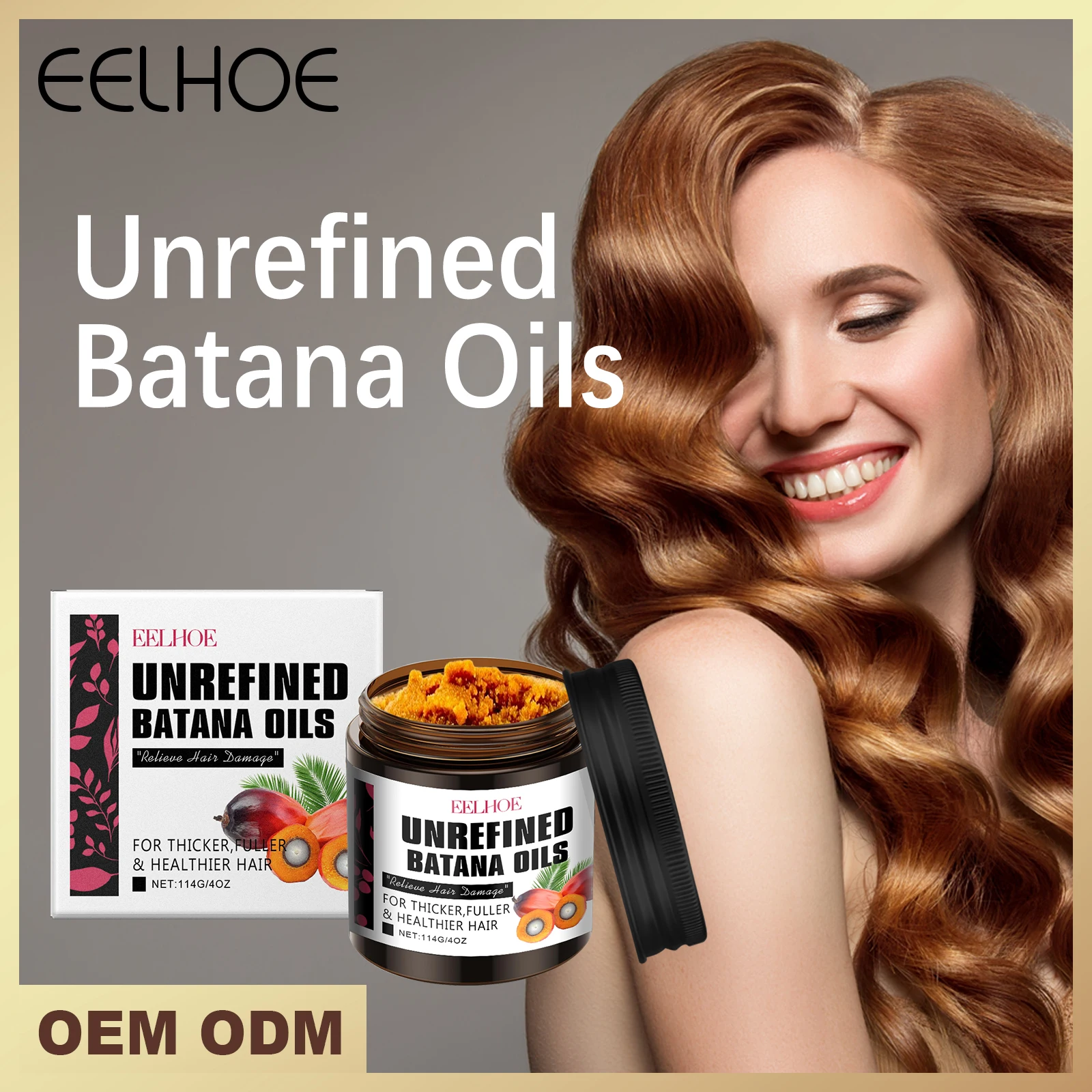 100% Unrefined Batana Oil Hair Conditioner- Get Fuller, Thicker, Healthier Hair Conditioner Haircare Silky Hair Nutrition