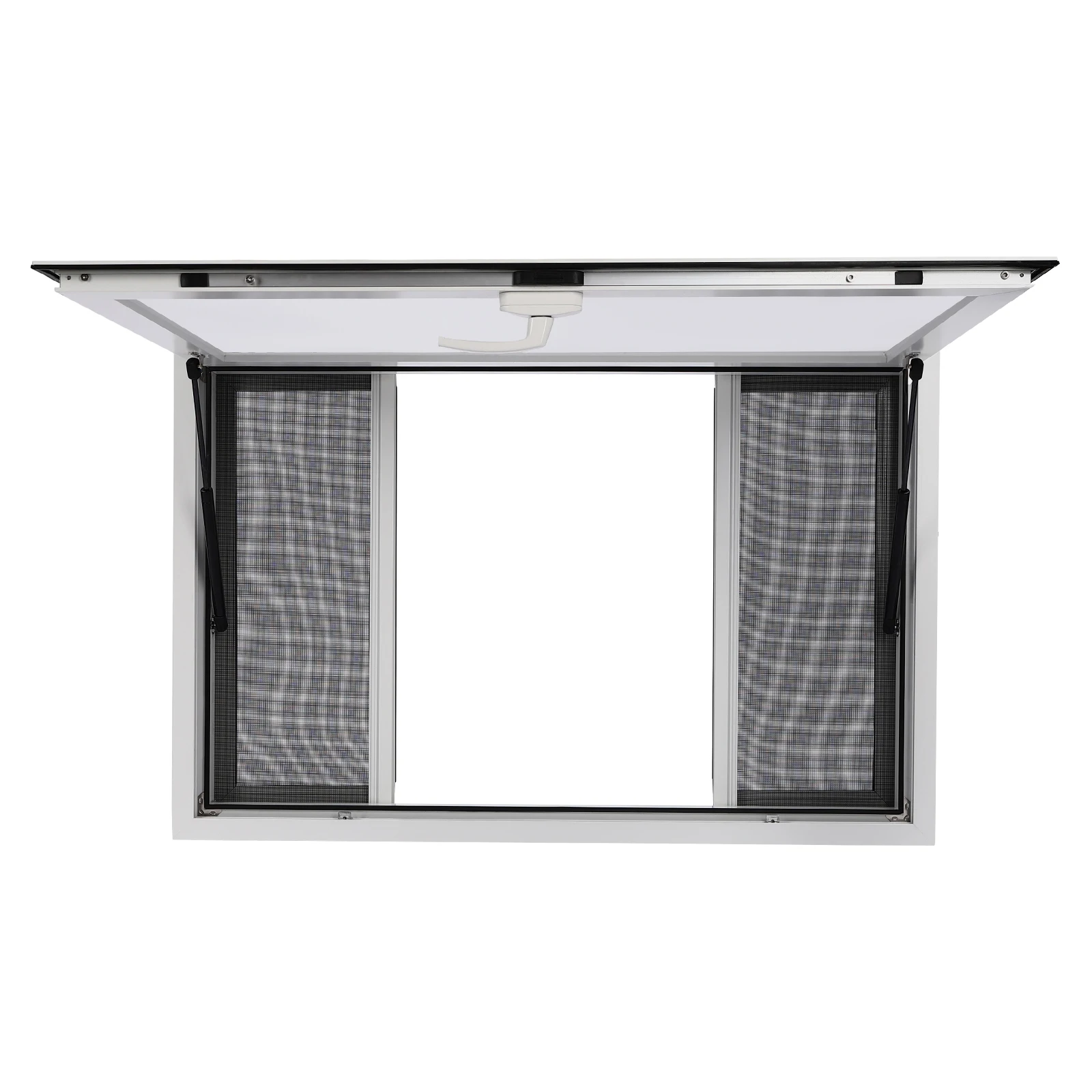 Soporte de concesión de 45 "L X 30" W, ventana para servir, toldo para camión de comida, impermeable, resistente a los rayos UV, resistente para proveedor de carrito de Catering móvil