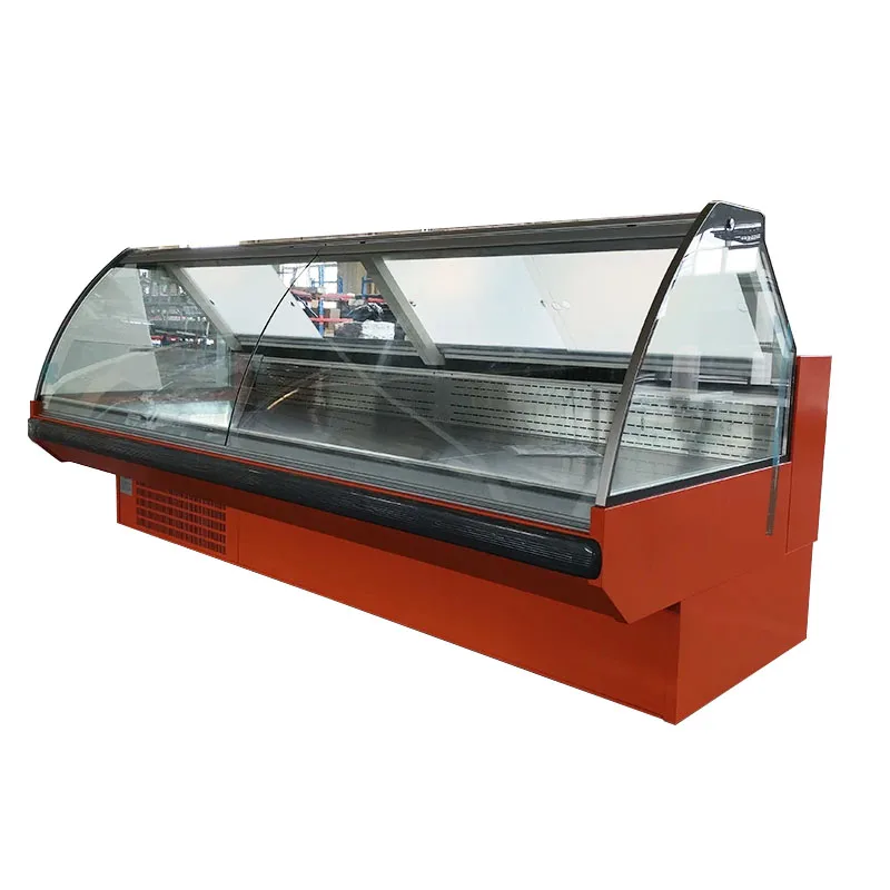 Customized Deli Showcase Display Cabinet Supermarket Service Counter Cabinet Freezer Commercial Grade Equipment