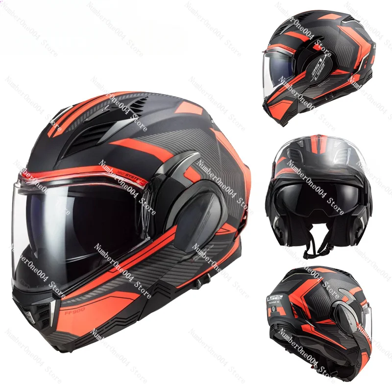 Applicable to  motorcycle helmet 180 degrees back somersault helmets