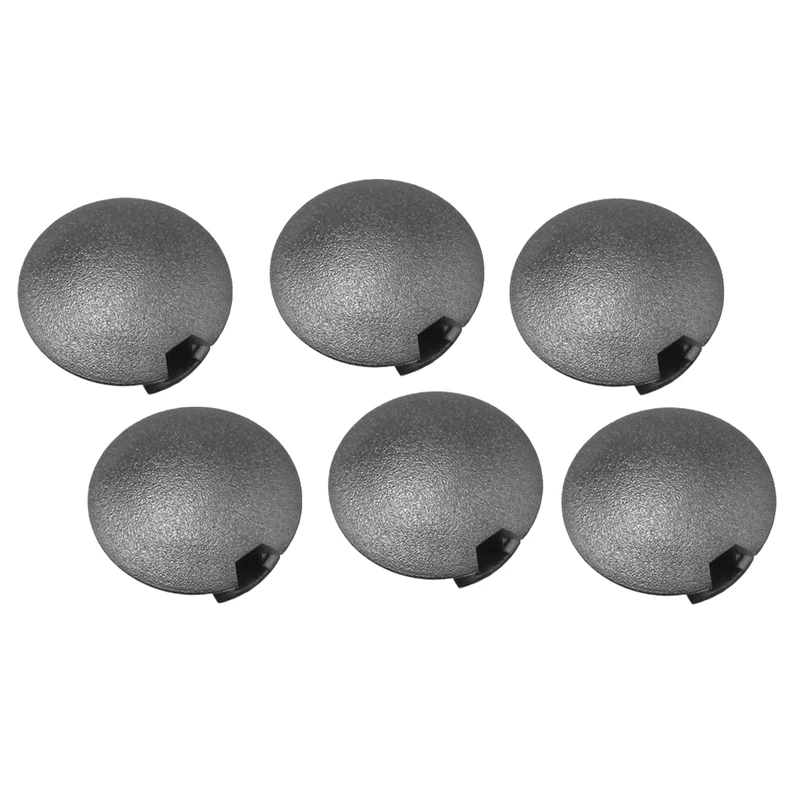 6PCS Front Rear Bumper Tow Hook Eye Cover Parts A4518850122 For Mercedes-Benz Smart Fortwo W451 2007-2014 Trailer Caps Plug