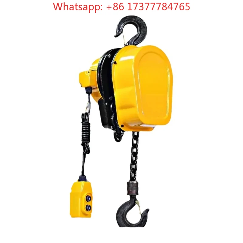 380V 1/2/3/5T  Electric Chain Hoist Ton Chain Hoist Small Lifting Crane Chain Crane Winch Lift