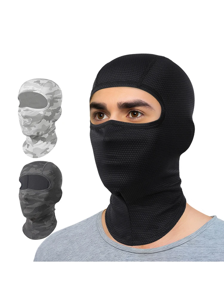 AliExpress GUMAO Cycling Balaclava Men Quick-drying Full Face Mask Breathable Windproof Headgear Sports Hiking Bicycle Running Ski Bike Hood Cap