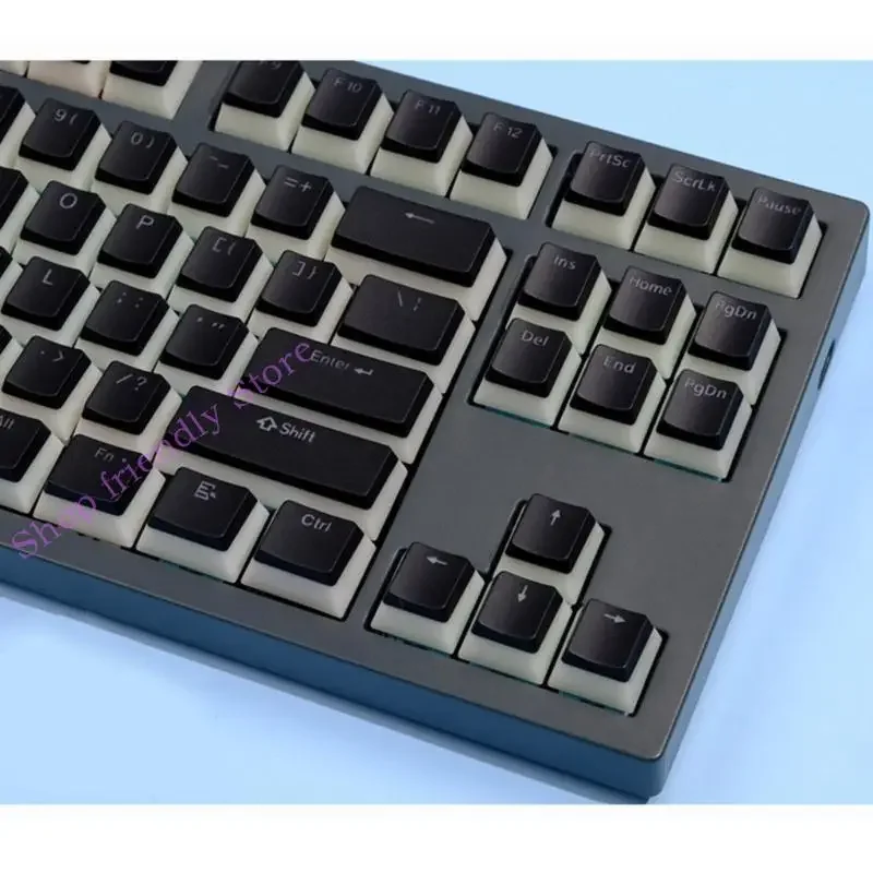

594A Double Shot PBT Keycaps 129keys Backlit Keycaps OEM Profilefor Mx Switch
