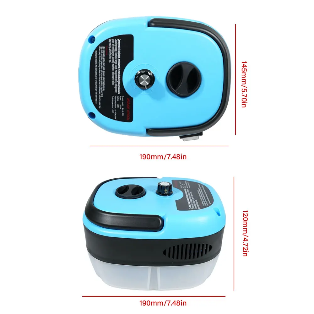 Pressurized Handheld Steam Cleaner for Home - Portable Multi-purpose High Pressure Deep Multi-surface Cleaning Steamer Machine