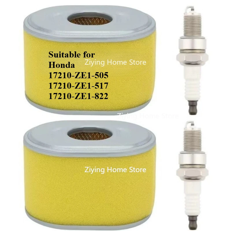 Suitable for 17210-ZE1-505 17210-ZE1-517 17210-ZE1-822 Spark Plug Air Filter