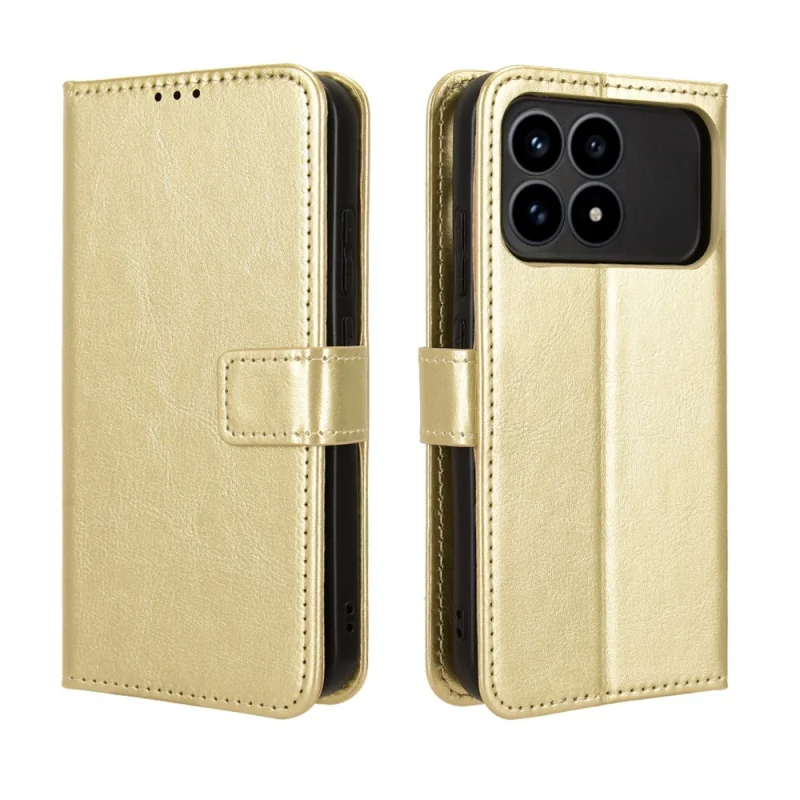 حافظة جلدية فاخرة بحامل كتب لهاتف Xiaomi Poco F8 Pro 2025 حافظة هاتف واقية مع وظيفة الحامل #5