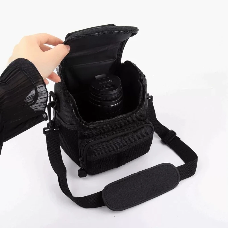 Light‑Weight Camera Carry Pouch, Portable Storage Bag for Micro SLR, Single‑Shoulder & Cross‑Body Use