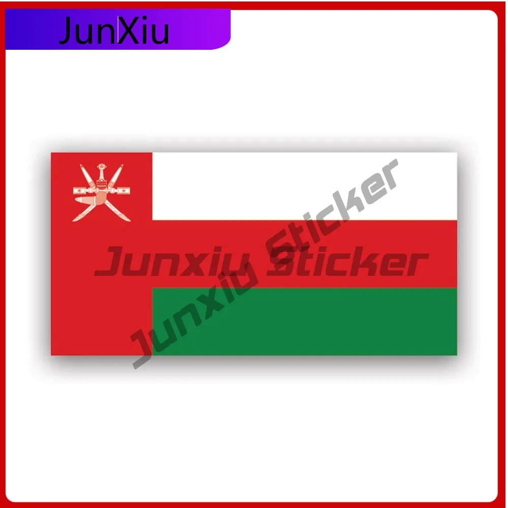

Omani Flag Sticker Creative Decals State Flag Patriotic Car Sticker Vinyl Decal Waterproof Durable Fade Resistant For Car Window