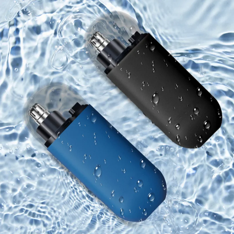 Rechargeable Nose Hair Trimmer Type-C Charging Waterproof Electric Trimmer for Men Nose Ear & Sideburn Hair Care image 6