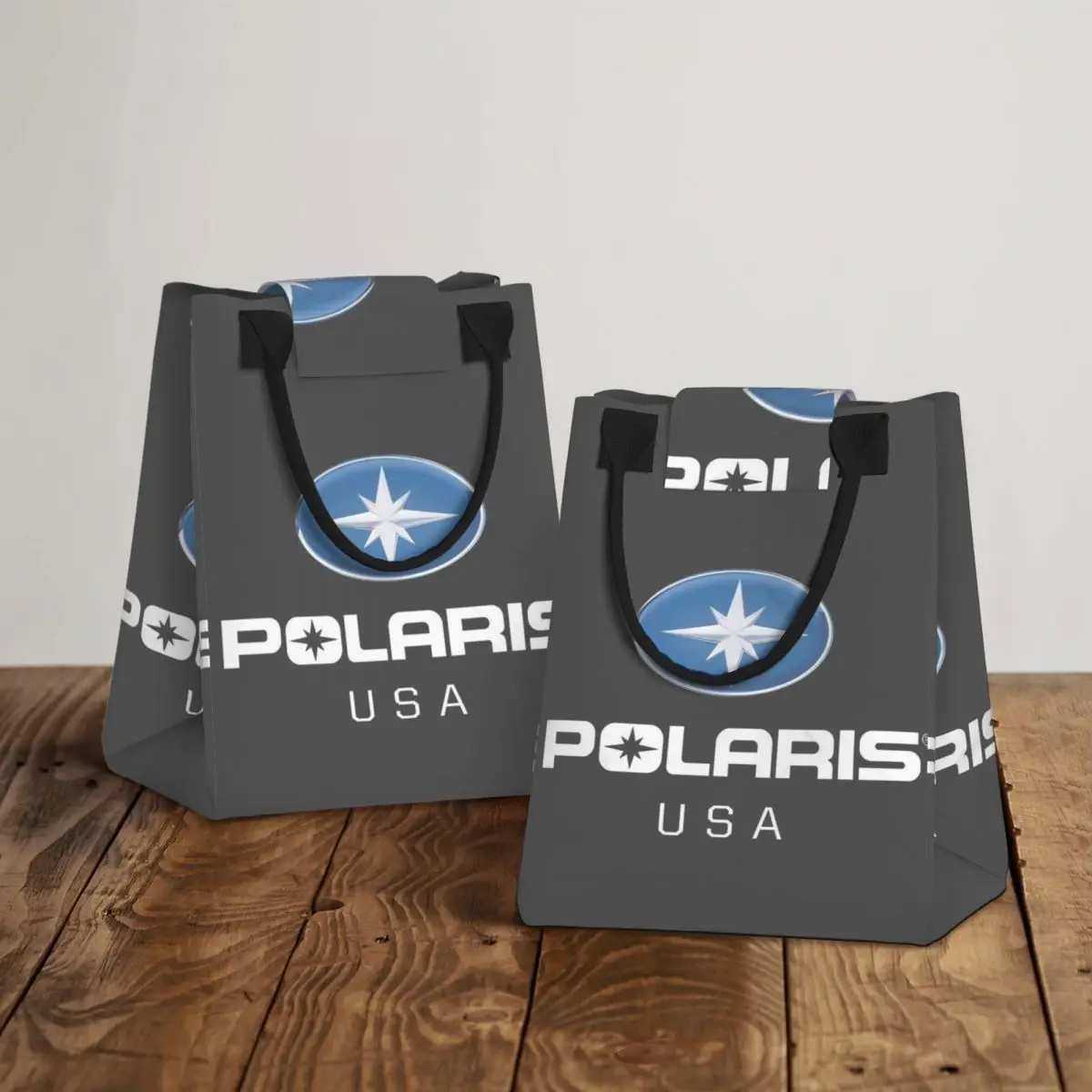 Bolsa de almuerzo con aislamiento con logotipo de Polaris para mujeres y niños, cajas de comida portátiles, bolsa térmica para lonchera