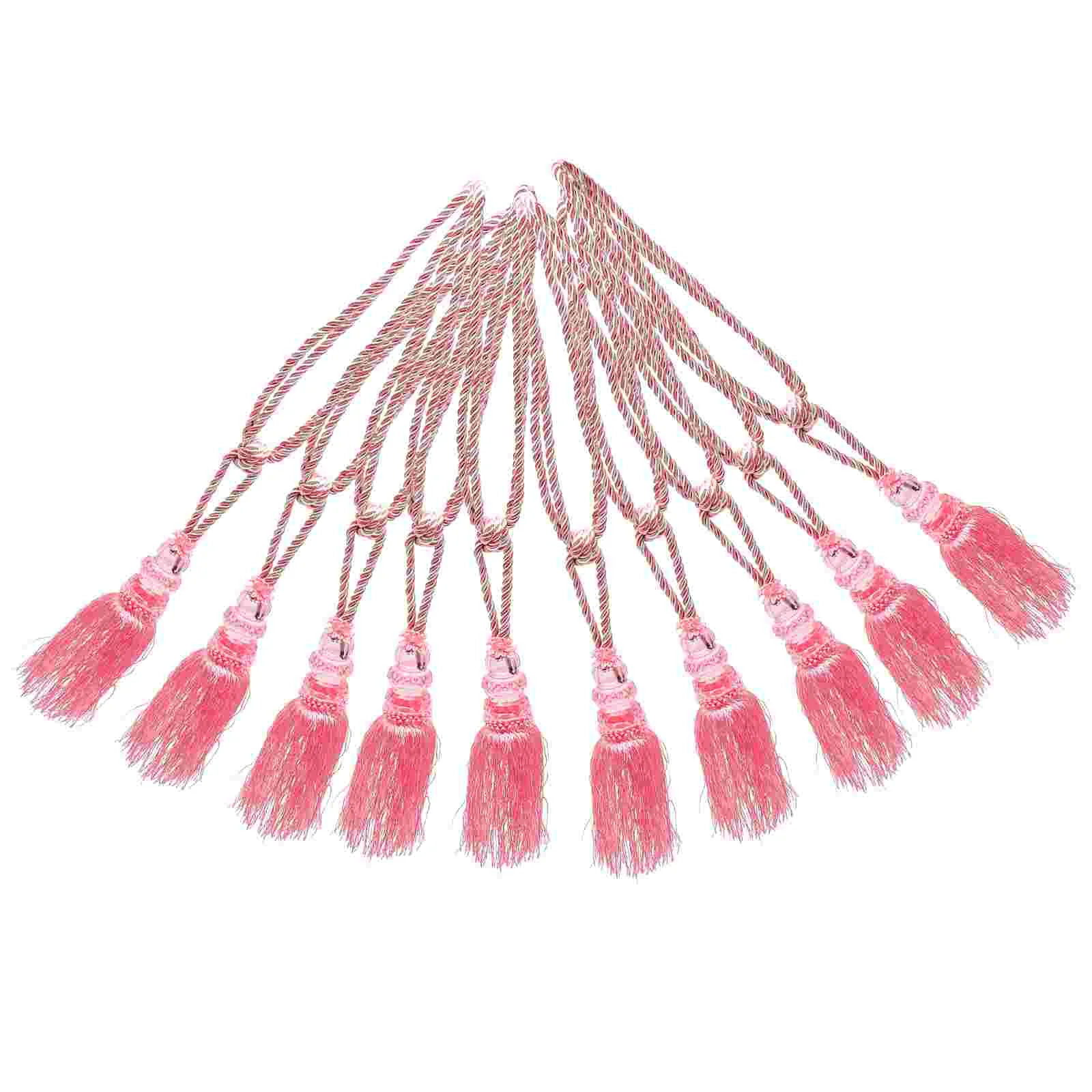 10 Pcs Home Decor Curtain Pullbacks Tassels for Decoration Clothing Pendant Chemical Fiber Tiebacks