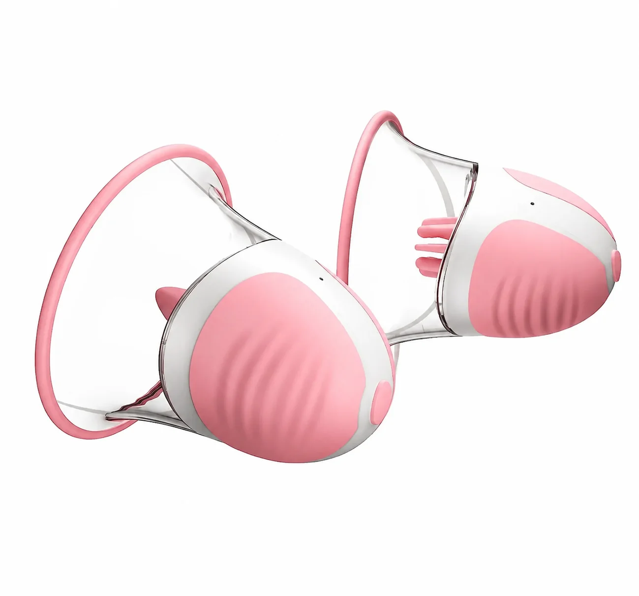 Breast Enlargement Sucking Vibrator Rotation Vacuum Pump Chest Cover Sucker for Women Nipple Stimulation Masturbator Sex Toy