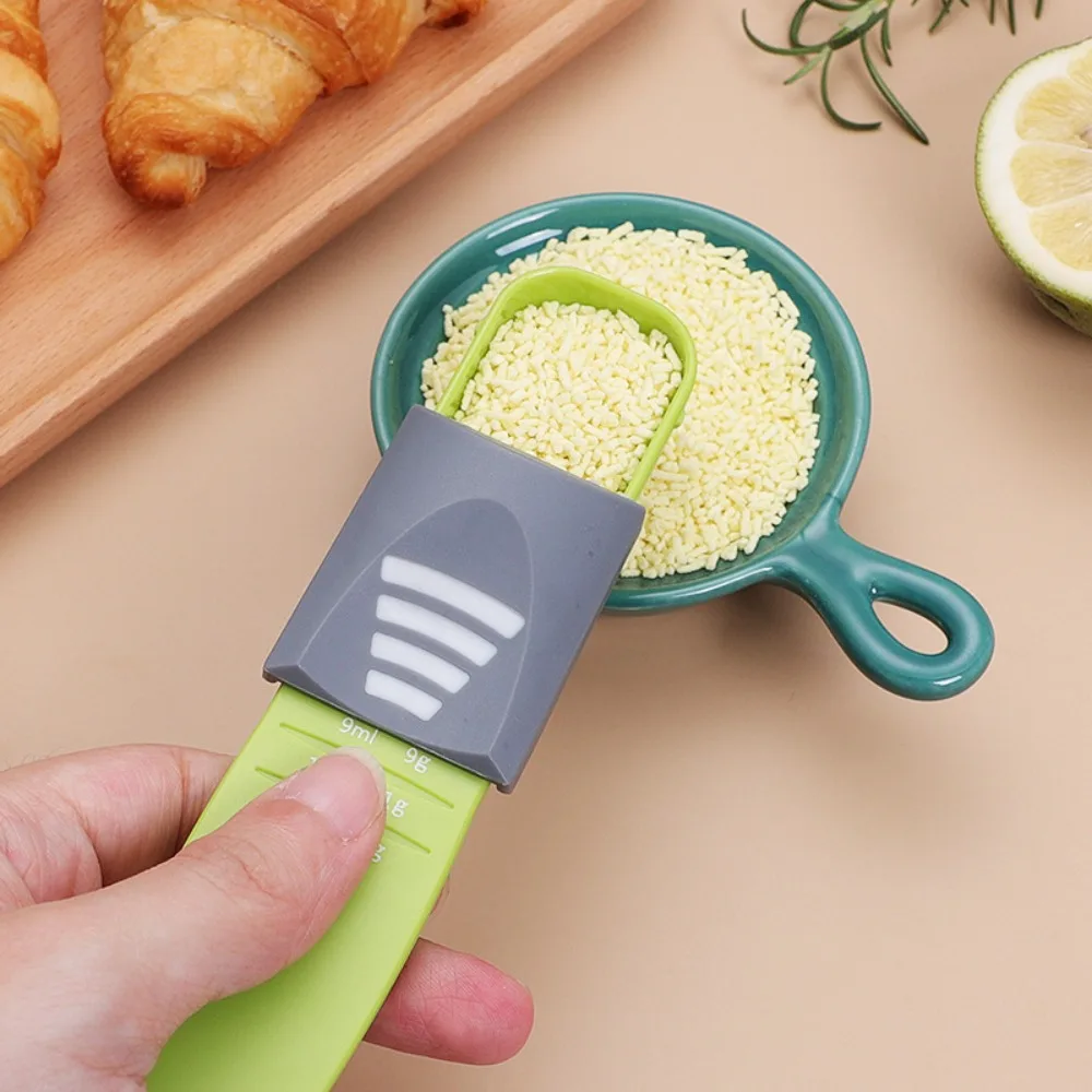 

New Roasting Salt Spoon Scale Gram Measuring Spoon Quantitative Coffee Adjustable Spoon Kitchen