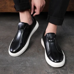 Four season casual men's board shoes Trendy and versatile minimalist style Leisure Business Office Outdoor quality shoes-46 New