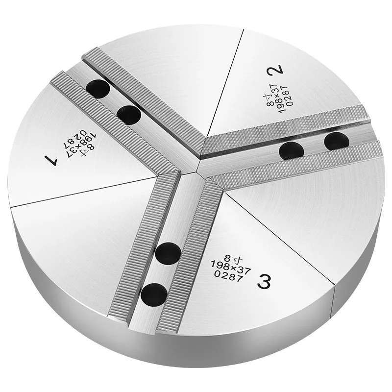 For Hydraulic Chuck Fan Jaw All-inclusive Soft Jaw Height Three Jaw 5/6 Inch 8 Inch Numerical Control Soft