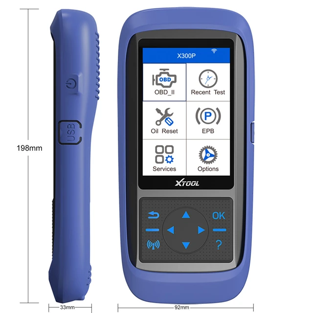 Imagem -05 - Xtool-ferramenta Automática do Varredor do Diagnóstico X300p 16 Funções Especiais