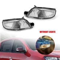 Luz de espejo retrovisor exterior 261600509R, cubierta de lámpara indicadora de señal de giro de ala de puerta, sin bombillas para Renault Logan Sandero II