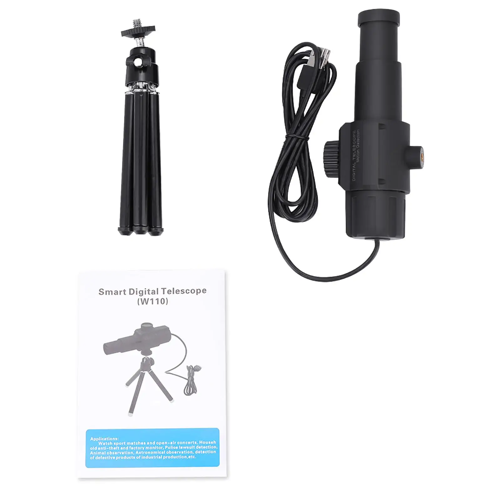 

W110 Smart USB Digital Telescope 70X Zoom 2MP Monocular Camera for Outdoor Camping