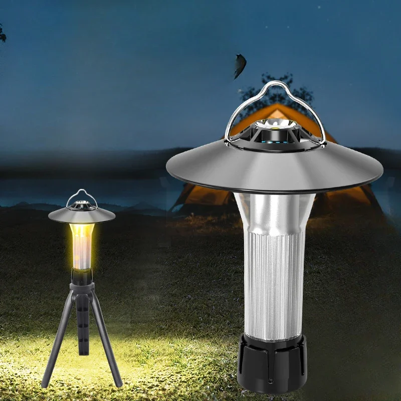 Multi-functional Outdoor New Camping Rechargeable Led Camping Light Tent Hanging Horse Lamp Camping Light tys