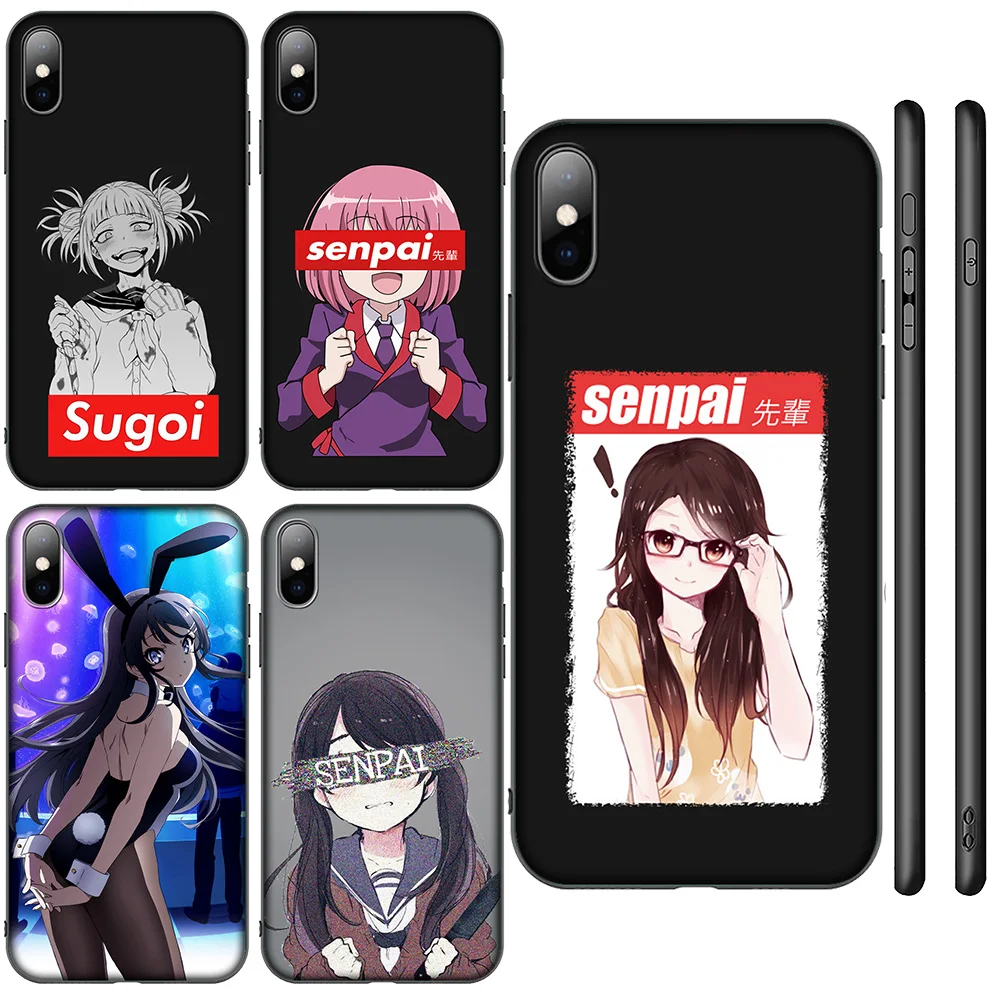 F-149 senpai  Anime Girl Fashion New Phone Case for Xiaomi POCO M6 M5 M4 F5 X6 C65 C55 C50 C51 Pro