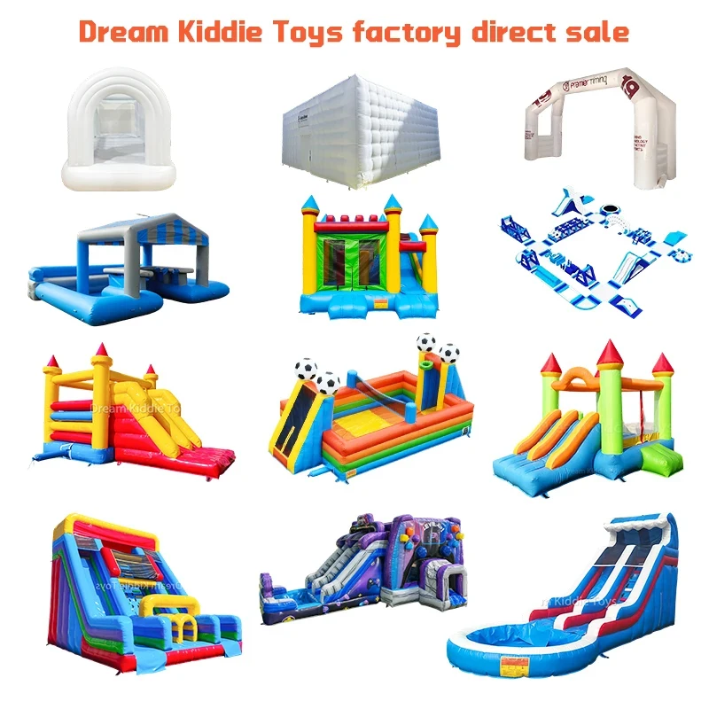 Level up Video Gamer Combo Inflatable Bounce House Slide Commercial Wet Dry Gamer Controller Bouncy Castle Party Jumper image 5