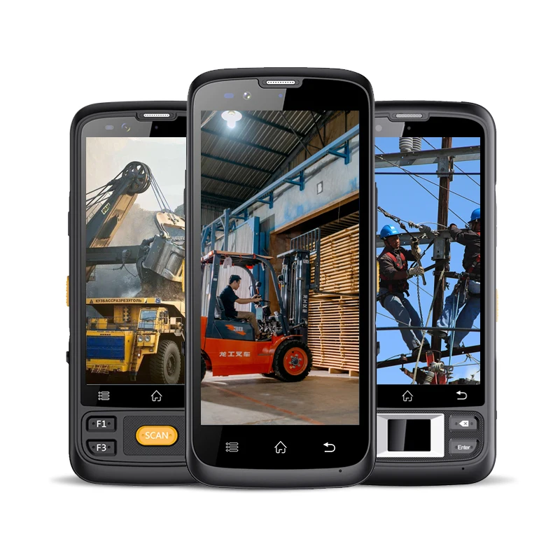P50T Android 12 Industrial PDA Barcode Scanner Cheap Android12 Cpu Mtk6762 PDA 1D 2D Scanner Handheld Logistics PDA