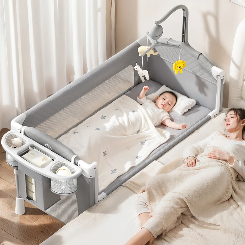 Hot Selling Lightweight Durable Padded Floor Adjustable Panels Metal Modern Design Baby Playpen for Hospital Living Room