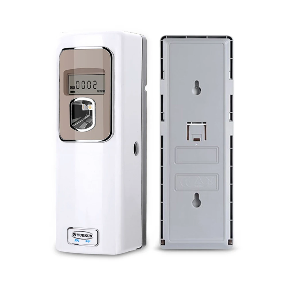 الروائح الأيروسول موزع مزيل الروائح العطر التعريفي آلة رش ، LCD التلقائي آلة العطور ، فندق ذكي توقيت
