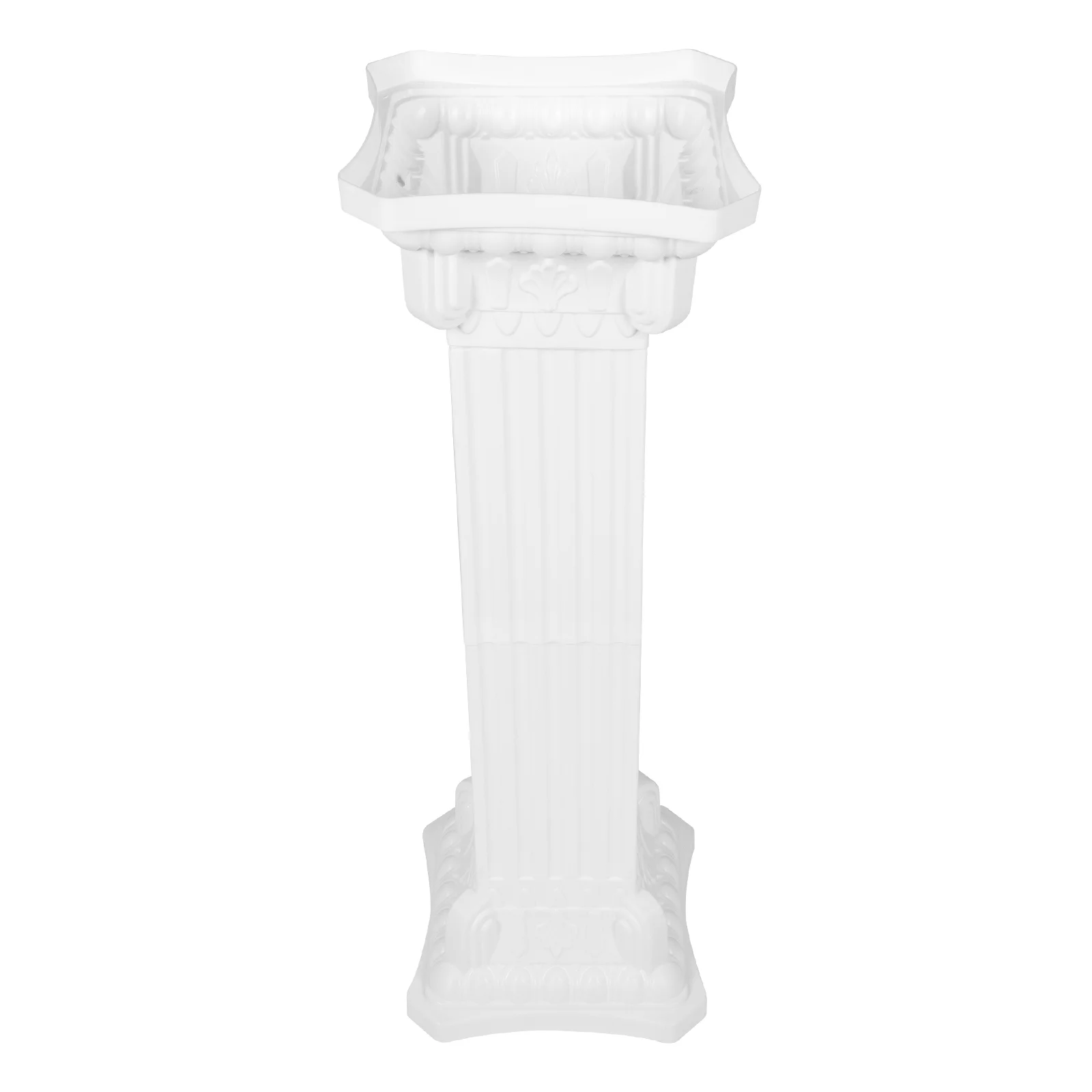 

Roman Column Decorative Item Artistic Statue Decorations Flower Planter Road Guiding Prop Plastic Pillar Look Outdoor Ornament