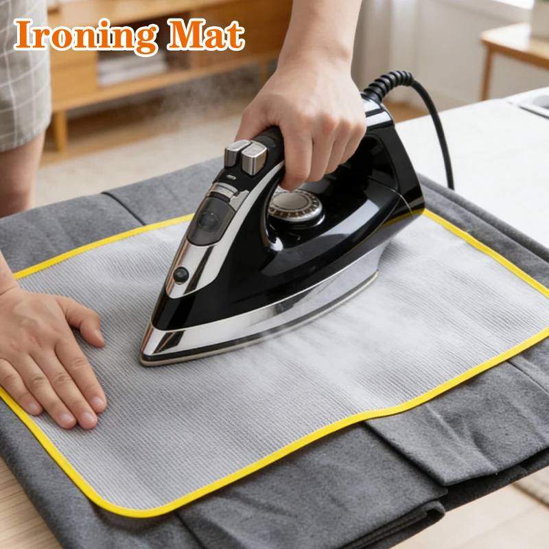 

Protective Insulation Ironing Board Cover Cloth Guard Press Mesh Random Colors High Temperature Pad Ironing Against Pressing