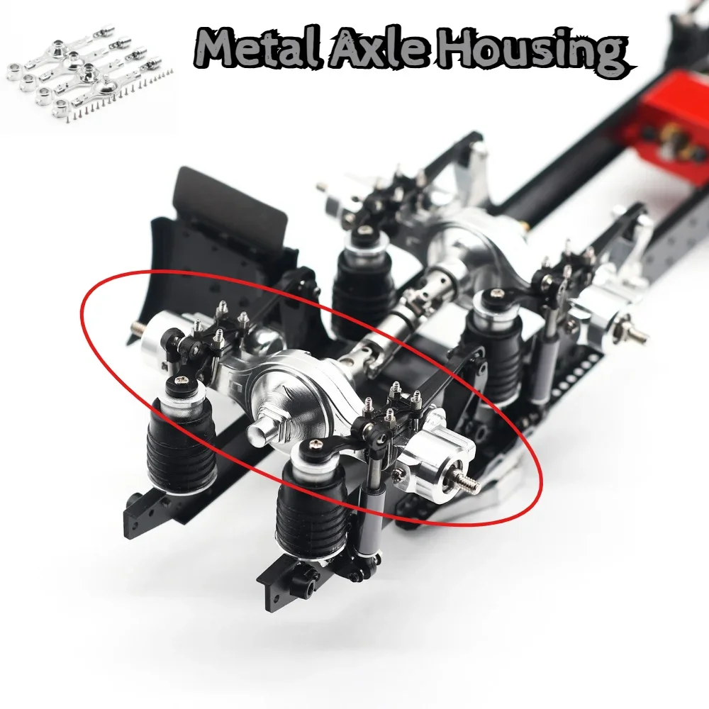 RC Model Metal Axle Housing Mod for Orlandoo Hunter Tractor T01 LZ0053 Custom Size 1/32 Upgrade Replacement Spare Part