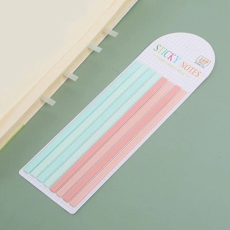 Helle Farbseite Index Aufkleber klare Seitenhersteller für Seite Lesezeichen Notizen Flags, farbenfrohe Index Tabs Index