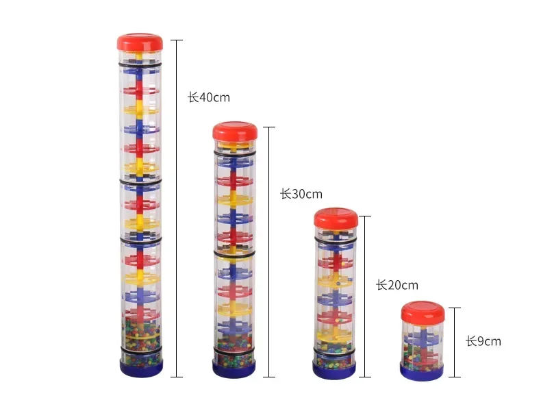 Baby Toys 6 12 Months Developmental Sensory Rain Stick Shaker Rattle Rainmaker Baby Toy Rainstick Musical Instrument for Babies