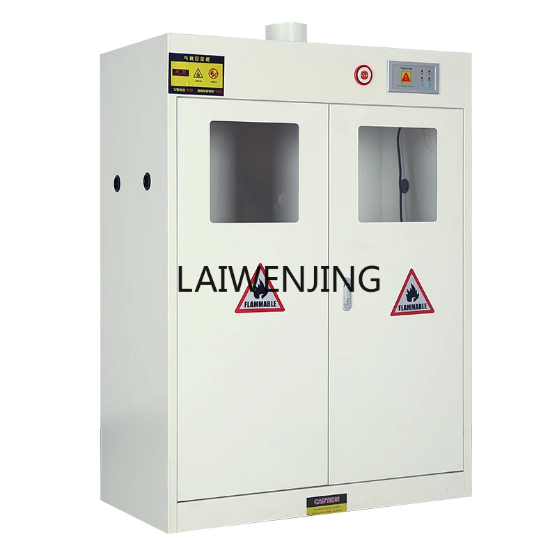 

HLZ Safety Storage Cabinet Laboratory Acetylene Oxygen Hydrogen with Alarm Cylinder Cabinet