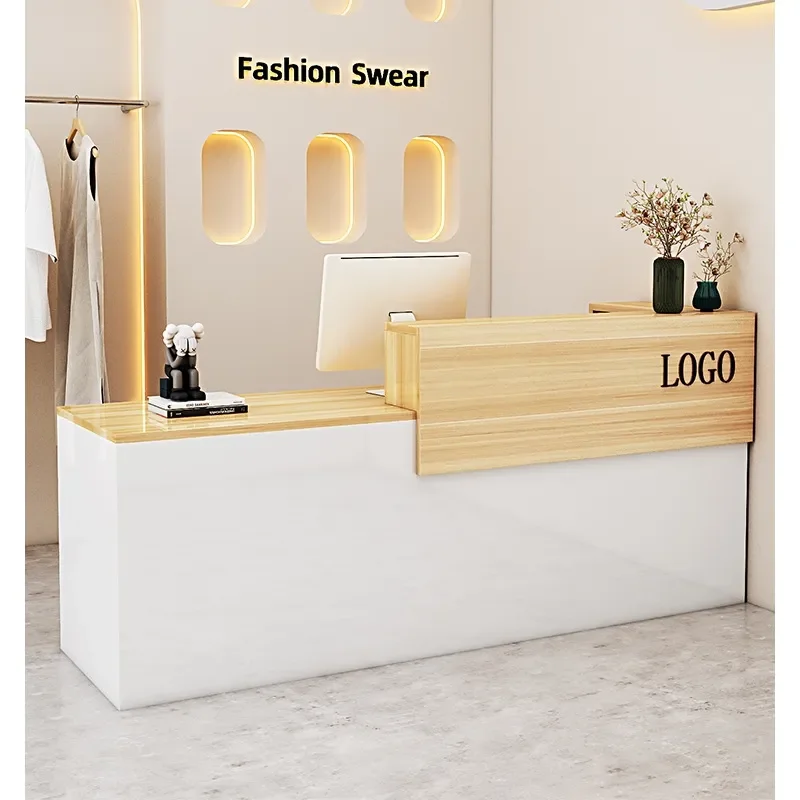 for Beauty Salon Reception Desk for Convenience Store Clothing Store Trendy Shop Bar Checkout Counter Small Table
