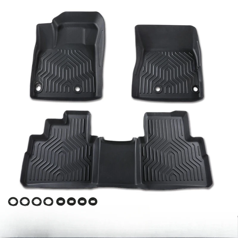 

3Pcs Fit For 2021-2023 Nissan Rogue All Weather 3D Molded TPE Floor Mats Liner United States