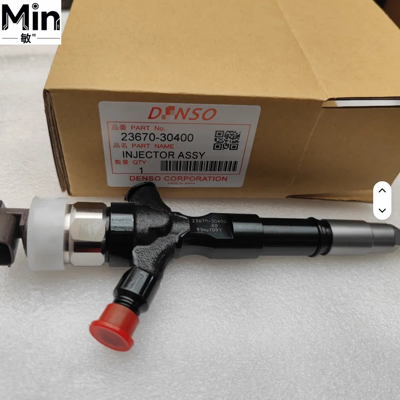 23670-30400 Common Rail Injector with DLLA155P1025 Nozzle for 1KD-FTV 2KD-FTV Engine