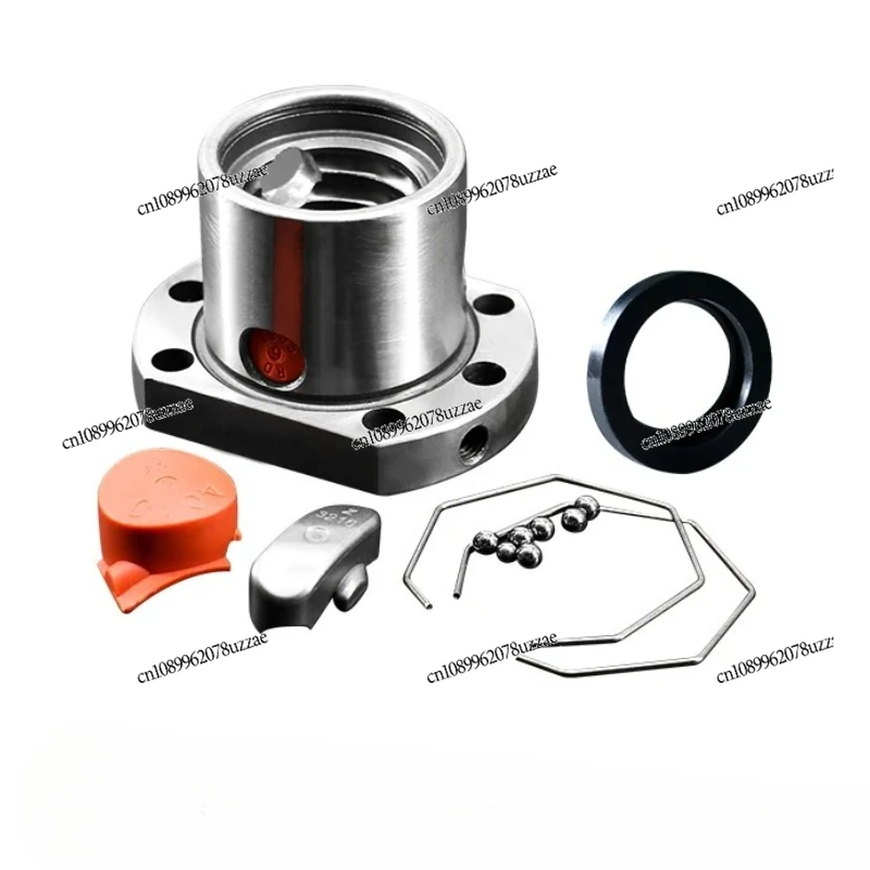 Ball Screw Set SFU2510 1000mm  with Ball Nut End Machine with BK20/BF20 Support+nut Holder+coupling for CNC Router
