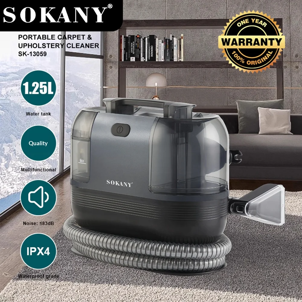 Household Fabric Cleaning Machine, Multi‑Purpose Vacuum Cleaner And Floor Scrubber For Sofa, Carpet And Mattress