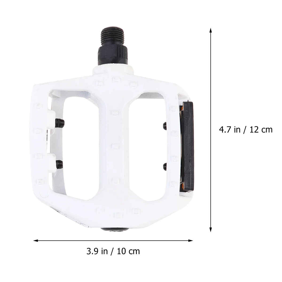 1Pair Aluminium Alloy Bike Pedal Easy Install Stable Bearing Structure Multi-Use Pedal for Mountain Folding Urban Bike