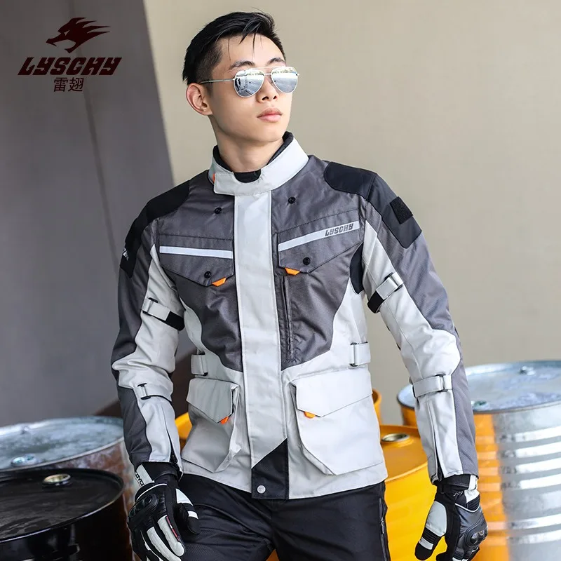 LYSCHY LY-903 Off-Road Motorcycle Racing Suit Winter Waterproof Anti-drop Rally Riding Men's Women's Locomotive Suits